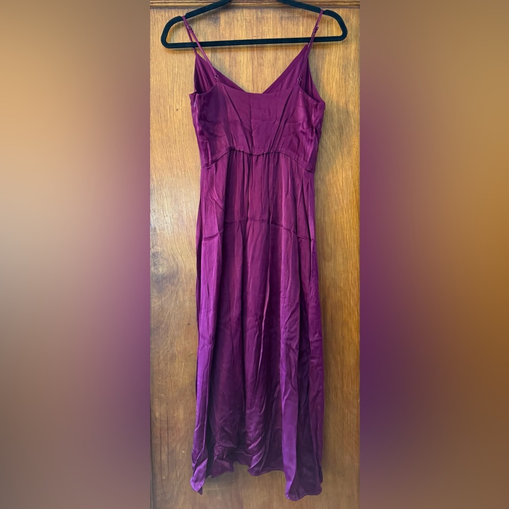 NWT Anthropologie Giverny Midi Slip Dress- Size 0 - Picture 4 of 5